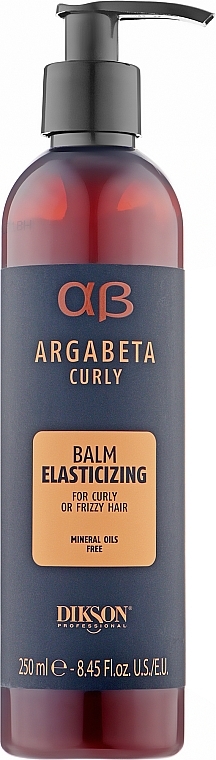 Strengthening Conditioner for Curly Hair - Dikson Argabeta Curly Balm Elasticizing — photo N1