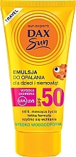 Fragrances, Perfumes, Cosmetics Sunscreen Emulsion for Kids - Dax Sun Emulsion SPF50