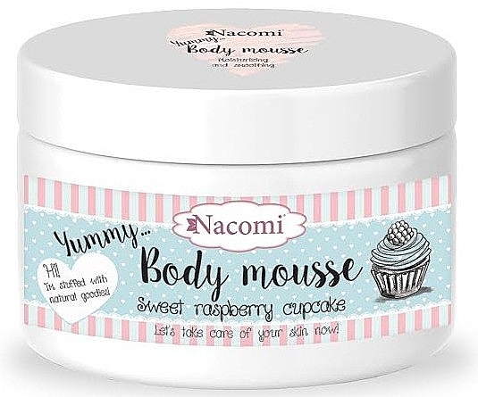 Sweet Raspberry Cupcake - Nacomi Body Mousse — photo N4