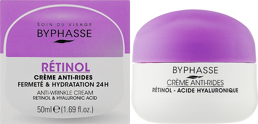 Retinol Face Cream - Byphasse Retinol Anti-Wrinkle Cream — photo N2