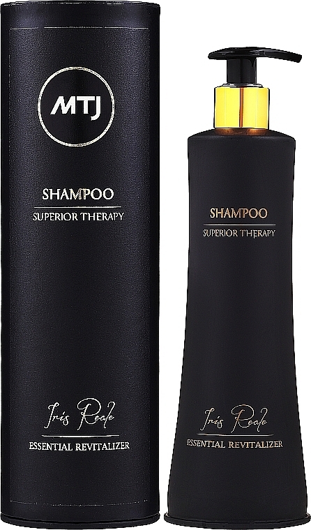 Revitalizing Shampoo for Thin Hair - MTJ Cosmetics Superior Therapy Reale Iris Shampoo — photo N2