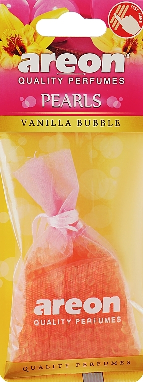 Vanilla & Bubblegum Air Freshener - Areon Pearls Vanilla Bubble — photo N2