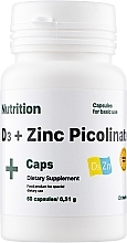 Vitamin-Mineral Complex D3 + Zinc Picolinate, capsules - EntherMeal — photo N1