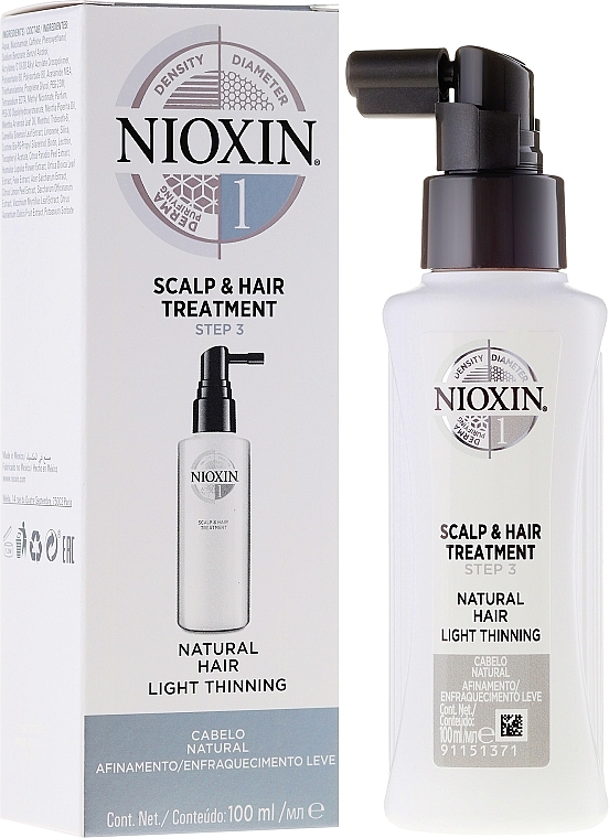Nourishing Mask - Nioxin Thinning Hair System 1 Scalp Treatment — photo N1