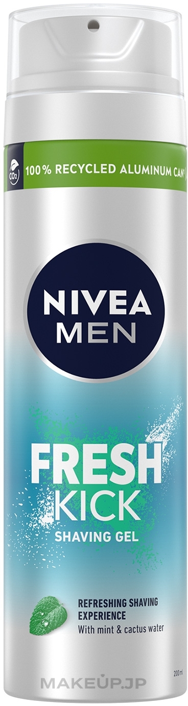 Shaving Gel - NIVEA MEN Fresh Kick Shaving Gel — photo 200 ml