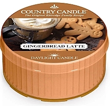 Fragrances, Perfumes, Cosmetics Tea Candle - Country Candle Gingerbread Latte Daylight