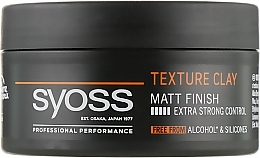 Texturizing Hair Clay - Syoss Texture Clay — photo N3