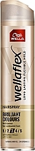 Fragrances, Perfumes, Cosmetics Strong Hold Hair Spray "Brilliant Colours" - Wella Wellaflex