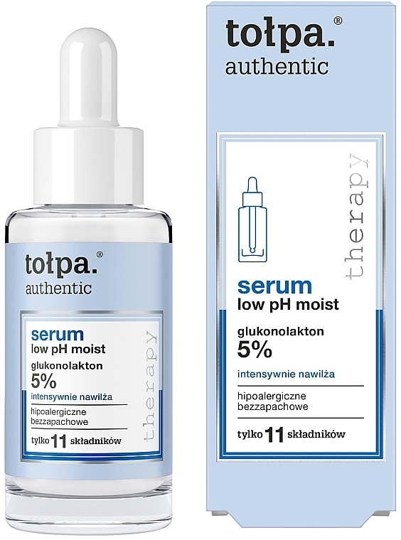 Face Serum - Tolpa Authentic Serum Low pH Moist	 — photo N1