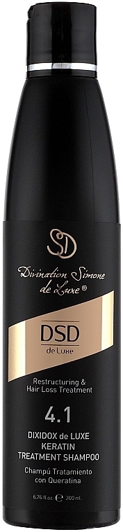 Dixidox de Luxe Keratin Restructuring Shampoo #4.1 - Divination Simone De Luxe Dixidox DeLuxe Keratin Treatment Shampoo — photo N7