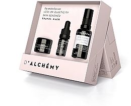 Fragrances, Perfumes, Cosmetics Set - D'Alchemy Loss of Elasticity Skin Renewer Travel Pack (f/cr/15ml + f/oil/5ml + mic/water/30ml)