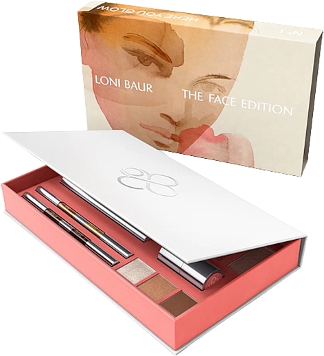 Set 'Here You Glow', 12 products - Loni Baur The Face Edition 01 Here You Glow — photo N2