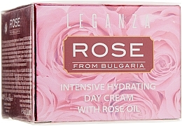 Intensive Moisturizing Day Cream with Rose Oil - Leganza Rose Intensively Hydrating Day Cream — photo N4