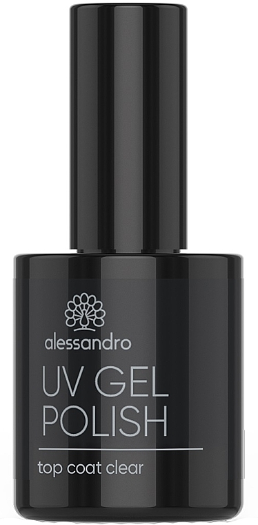 Gel Top Coat - Alessandro International UV Gel Polish Top Coat Clear — photo N1