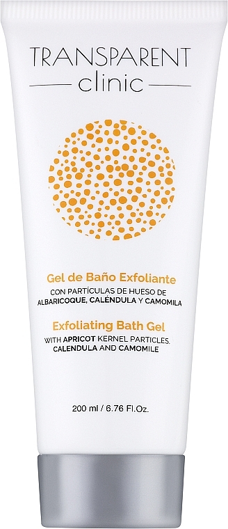 Exfoliating Bath Gel - Transparent Clinic Exfoliating Gel Bath — photo N1