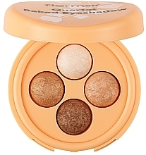 Fragrances, Perfumes, Cosmetics Eyeshadow - Flormar Quartet Baked Eyeshadow