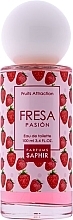 Fragrances, Perfumes, Cosmetics Saphir Fruit Attraction Fresa Pasion - Eau de Toilette