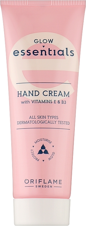 Vitamins E & B3 Hand Cream - Oriflame Essentials Glow Essentials Hand Cream With Vitamins E & B3 — photo N3