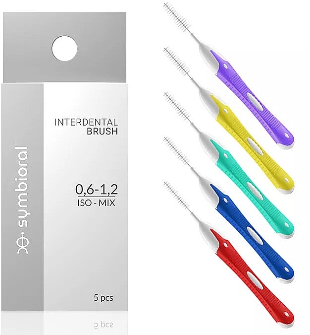 Interdental Brushes, 0.6-1.2 mm - Symbioral Interdental Brush ISO MIX — photo N11