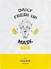 Fragrances, Perfumes, Cosmetics Lemon Sheet Mask - Village 11 Factory Daily Fresh Up Mask Lemon