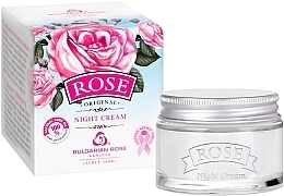 Night Face Cream - Bulgarian Rose Rose Night Cream — photo N1