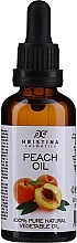 Fragrances, Perfumes, Cosmetics Peach Oil 100% - Hristina Cosmetics Pure Peach Oil 100%