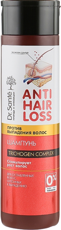 Weak & Loss-Prone Hair Shampoo - Dr. Sante Anti Hair Loss Shampoo — photo N3