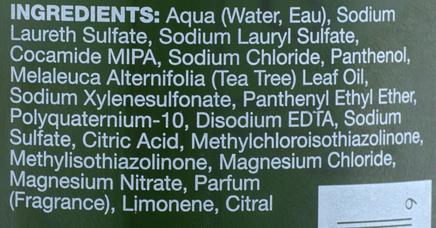 Tea Tree Extract, Lemon & Sage Shampoo - Paul Mitchell Tea Tree Lemon Sage Thickening Shampoo — photo N11