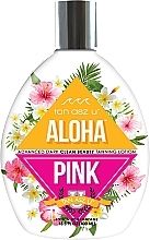 Fragrances, Perfumes, Cosmetics Solarium Cream with Coconut Milk & Pomegranate Extract, without bronzers - Tan Asz U Aloha Pink Advanced Dark Clean Beauty Tanning Lotion