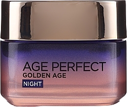 Night Cream - L'Oreal Paris Age Perfect Golden Age Night Cream — photo N6