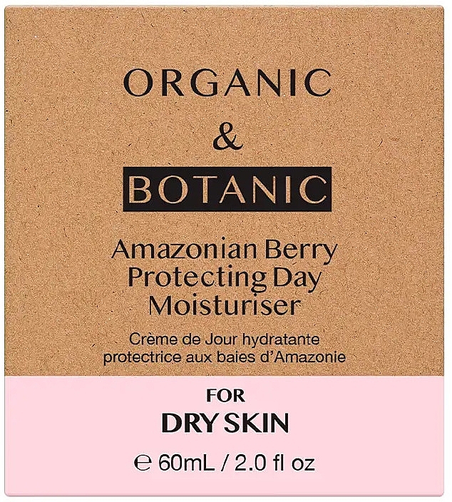 Moisturizing Day Cream for Dry Skin - Organic & Botanic Amazonian Berry Protecting Day Moisturiser — photo N6