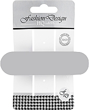 Fashion Design Hair Clip, 28403, grey - Top Choice Fashion Design HQ Line — photo N1