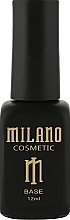 Fragrances, Perfumes, Cosmetics Rubber Base Coat - Milano Rubber Base Gel No Acid