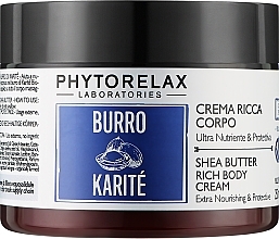 Rich Body Cream "Intensive Hydration" - Phytorelax Laboratories Shea Butter Rich Body Cream — photo N5