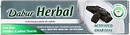 Whitening Charcoal Toothpaste - Dabur Herbal Activated Charocal — photo N4