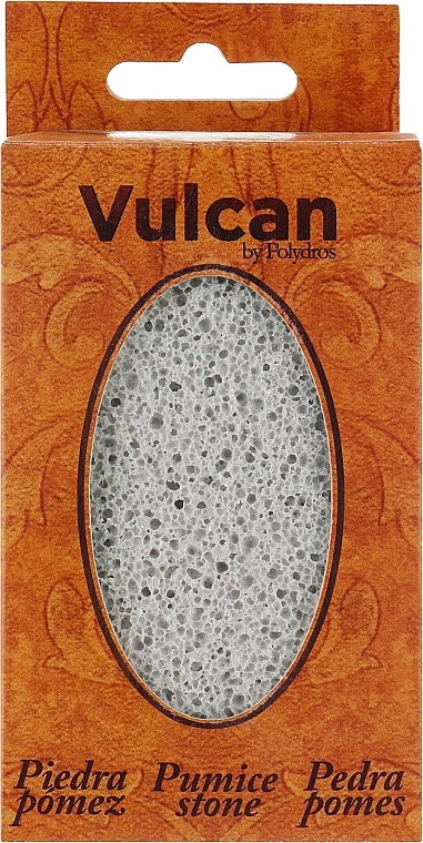 Pumice, 98x58x37 mm, Ash - Vulcan Pumice Stone — photo N8