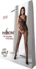 Erotic Bodysuit BS098, black - Passion Bodystocking — photo N1