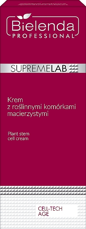 Plant Stem Cell Cream - Bielenda Professional SupremeLab Cream — photo N11