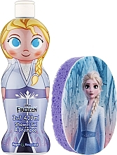 Set - Air-Val International Frozen Disney Frozen 2 (shm/sh/gel/400ml + sponge) — photo N4