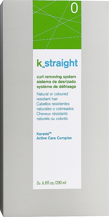 Straightening System for Resistant Hair - Lakme K-Straight Curl Removing System for Resistant Hair 0 — photo N1