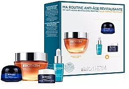 Fragrances, Perfumes, Cosmetics Set - Biotherm Blue Therapy Amber Algae (cr/50ml + eye/cr/5ml + elixir/5ml + cr/15ml)