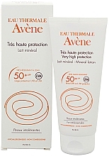 Fragrances, Perfumes, Cosmetics Sunscreen Mineral Lotion - Avene Sun Care SPF 50+ Mineral Lotion