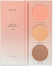 Fragrances, Perfumes, Cosmetics Blush Palette - Zoeva The Basic Moment Blush Palette