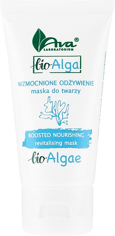 Revitalising Facial Mask - Ava Laboratorium Bio Alga Boosted Nourishing Revitalising Mask — photo N2