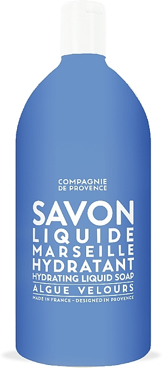 Hydrating Liquid Soap - Compagnie De Provence Algue Velours Hydrating Liquid Soap Refill — photo N1