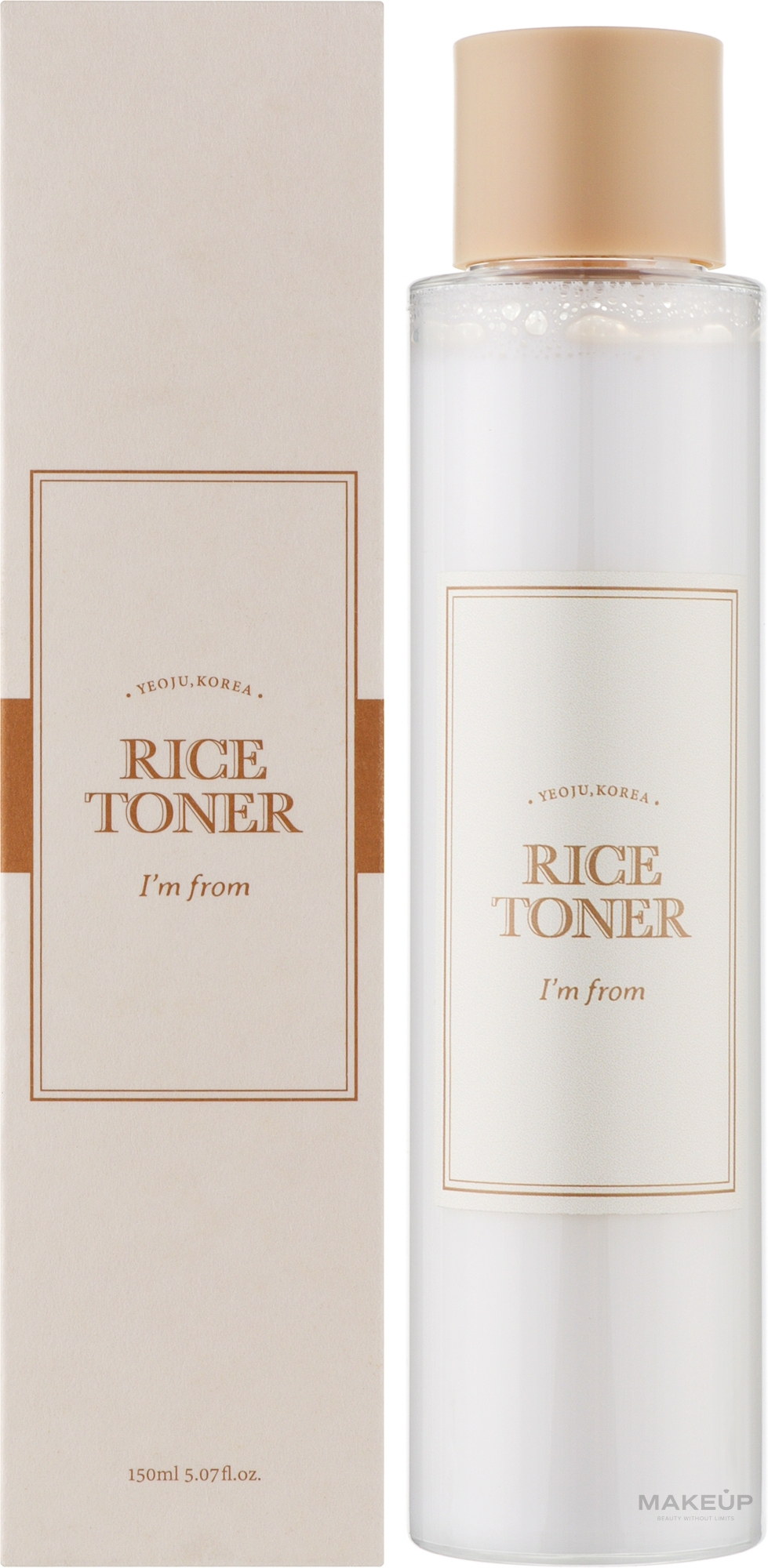 Rice Face Toner - I'm From Rice Toner — photo 150 ml