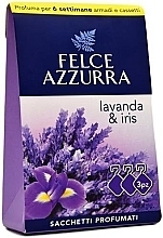 Fragrances, Perfumes, Cosmetics Scented Sachet "Lavender & Iris" - Felce Azzurra Sachets Lavender and Iris