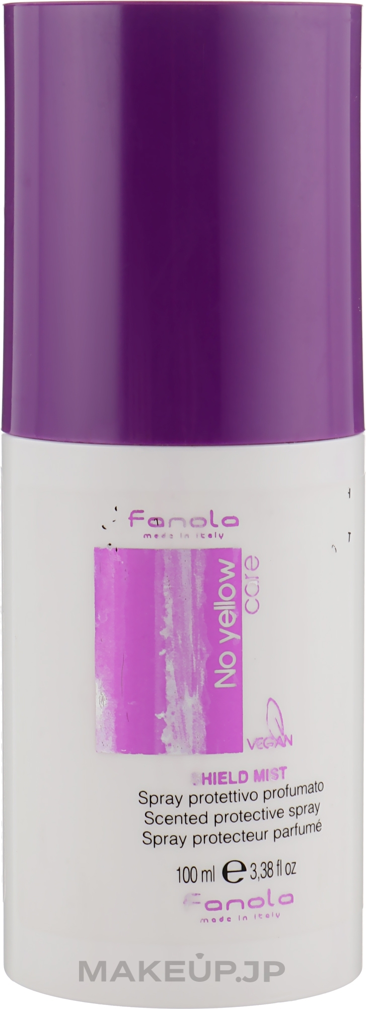 Hair Spray - Fanola No Yellow Shield Scented Protective Mist — photo 100 ml