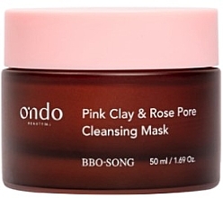 Cleansing Mask with Pink Clay & Rose - Ondo Beauty 36.5 Pink Clay & Rose Pore Cleansing Mask — photo N1