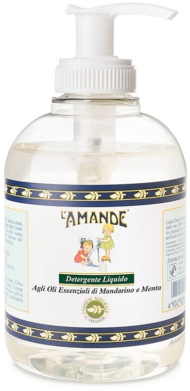 Liquid Soap - L'amande Marseille Mandarins And Mint Oil Liquid Soap — photo N2